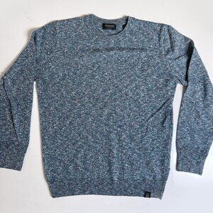 Scotch & Soda Blue Knit Crewneck Sweater Size L